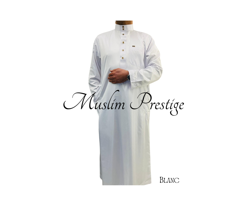 Qamis Homme - tissu glacé Coréen, élégance et qualité - Soundouss