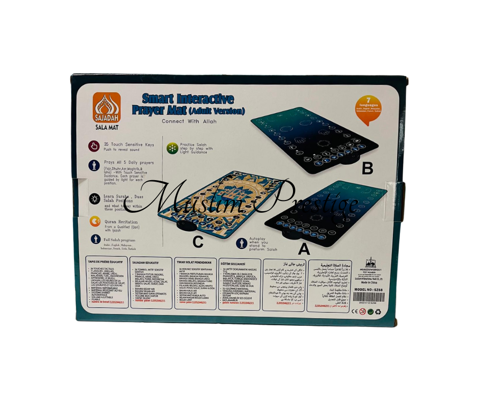Tapis de prière interactif - Adultes